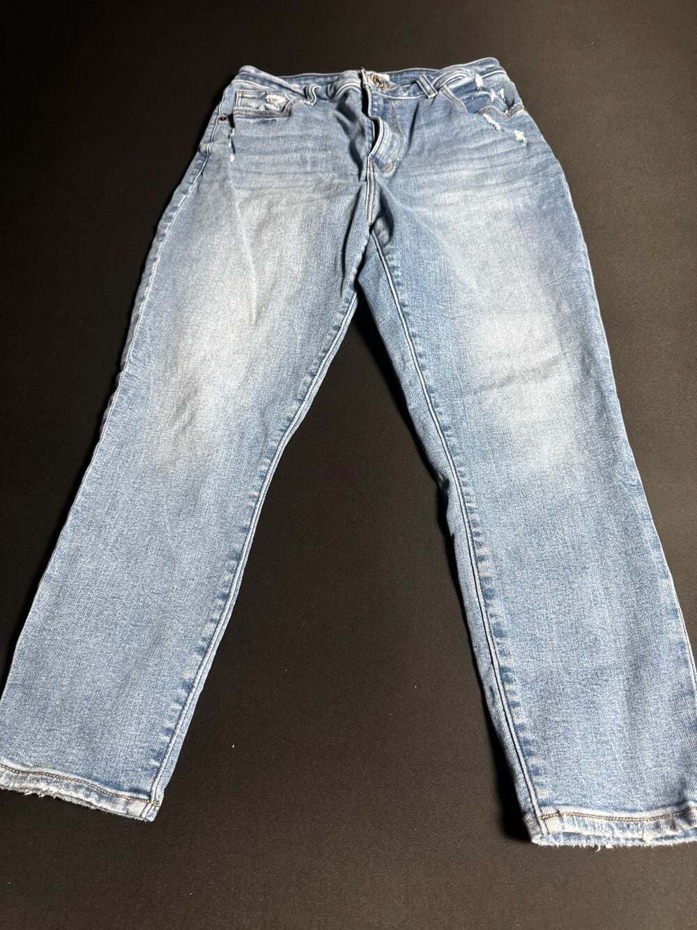 Abercrombie & Fitch Curve Love High Rise Super Skinny Ankle Jeans 30/10S